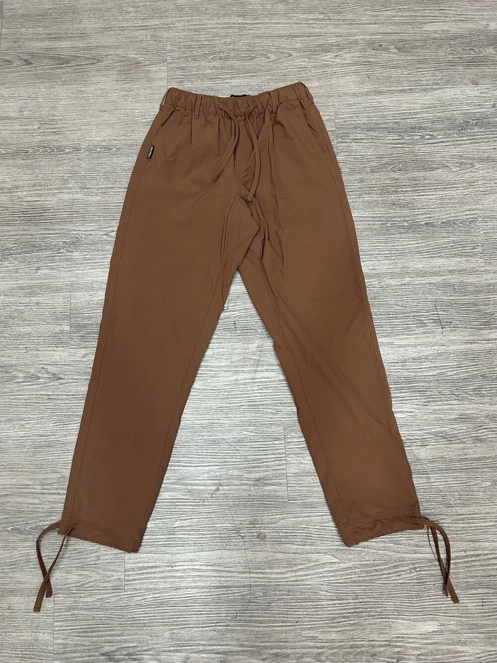 Coalatree Trailhead Adventure Pants Men Brown Ripstop Stretch Hiking Jogger